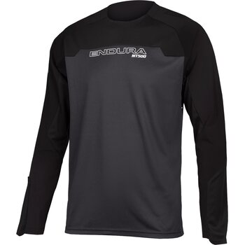 Endura MT500 Burner L/S Jersey, Black, S