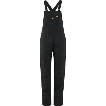 Fjällräven Vardag Dungaree Trousers Womens, Black (550), XS