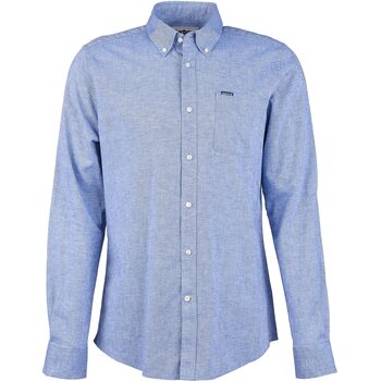 Barbour Nelson Tailored Shirt Mens, Blue, XXL