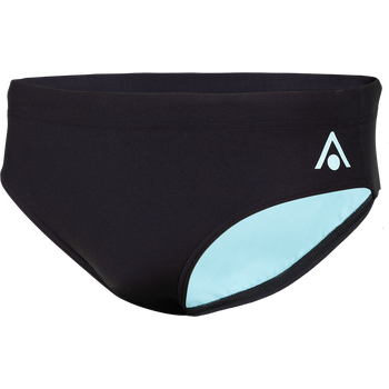 Aquasphere Essential 8cm Brief Mens, Black / Light Blue, 85