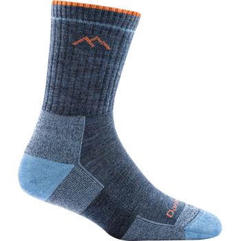 Darn Tough Hiker Micro Crew Midweight Hiking Sock Womens, Denim, S (EUR 35-37.5), Cushion