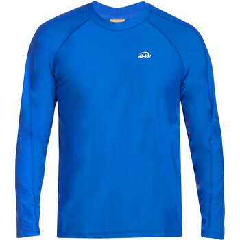 IQ UV T-Shirt Beach & Water Loose Fit Longsleeve Mens, Blue, L