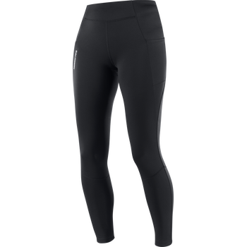 Salomon Cross Run 28'' Tight Womens, Deep Black (2023), S