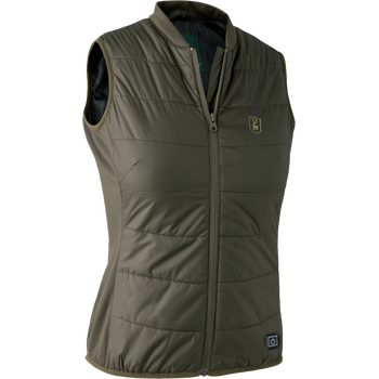 Deerhunter Heat Inner Waistcoat Womens, Deep Green, 40