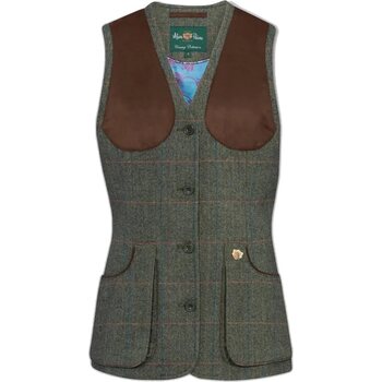 Alan Paine Combrook Ladies Shooting Waistcoat, Spruce, UK 12