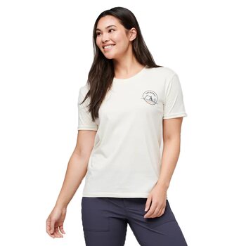 Cotopaxi Camp Life Organic T-Shirt Womens, Bone, XL