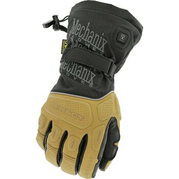 Mechanix Coldwork M-Pact Heated Gloves, Brown/Black, L