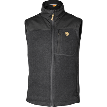 Fjällräven Buck Fleece Vest Mens, Graphite (031), S