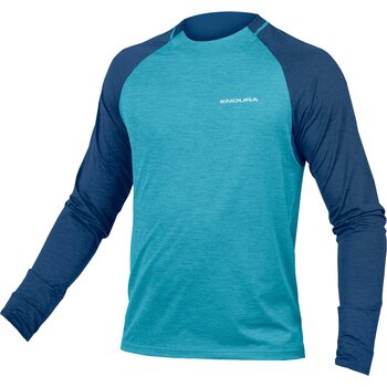 Endura Singletrack L/S Jersey, Atlantic, S