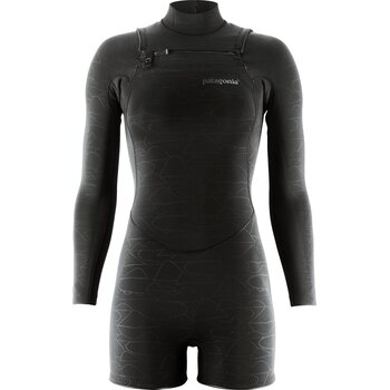 Patagonia R1 Lite Yulex Front-Zip Long-Sleeved Spring Suit Womens, Black, 6