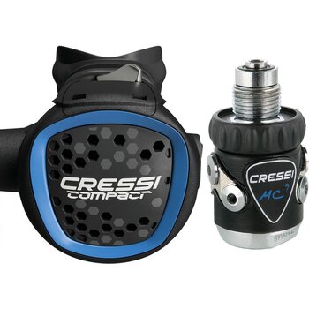 Cressi MC9/Compact DIN Regulator, Blue