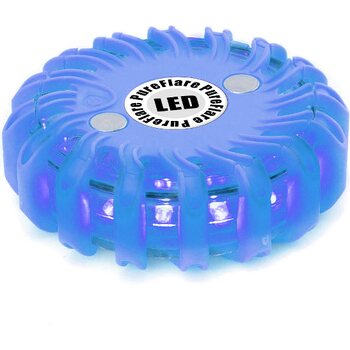 PureFlare Rechargeable LED-disc, Blue