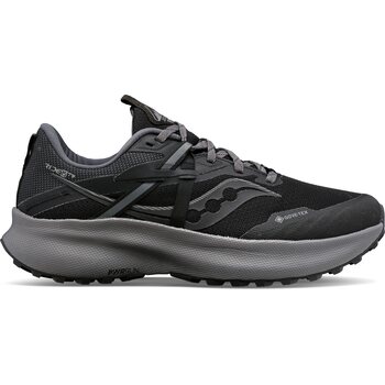 Saucony Ride 15 TR GTX Mens, Black/Charcoal, EUR 42 (US 8.5)