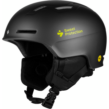 Sweet Protection Winder MIPS Helmet JR, Slate Gray/Fluo, XS/S (48-53 cm)