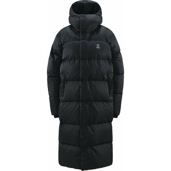 Haglöfs Long Down Parka Womens, True Black, S