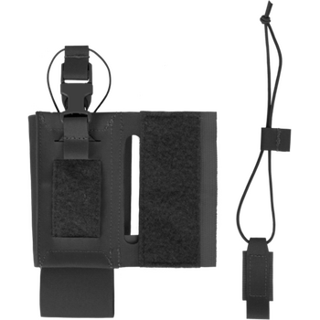 Crye Precision Airlite Configurable Radio Pouch, Black