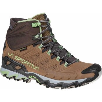 La Sportiva Ultra Raptor II Mid Leather GTX Womens, Taupe/Sage, EUR 40