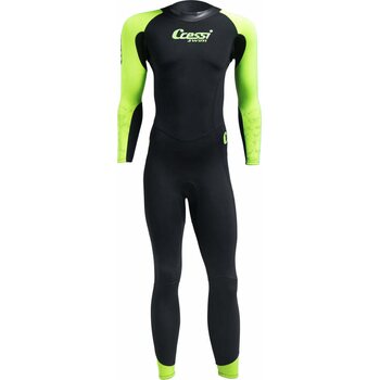 Cressi Karua 3/2mm Mens, Black / Lime, XL/5