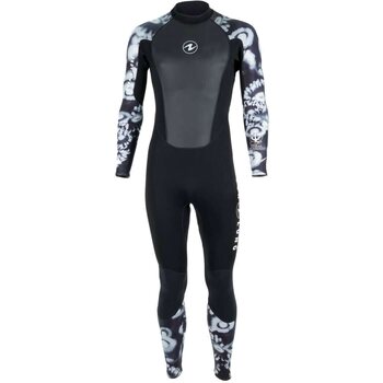 AquaLung HydroFlex 3mm Wetsuit Mens, Black / White Camo, S