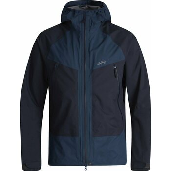 Lundhags Padje Light Waterproof Jacket Mens, Light Navy/Deep Blue (671), S