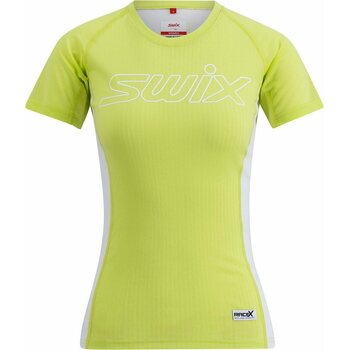 Swix RaceX Light SS Womens, Lime / Bright White, M