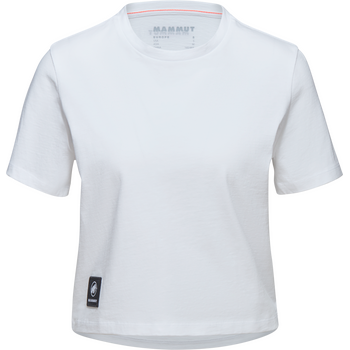 Mammut Massone T-Shirt Cropped Patch Women, White, M