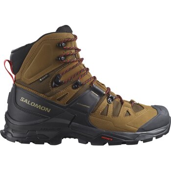 Salomon Quest 4 GTX Mens, Rubber / Black / Fiery Red, EUR 47 1/3 (UK 12.0)