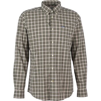 Barbour Lomond Tailored Shirt Mens, Forest Mist, XXL