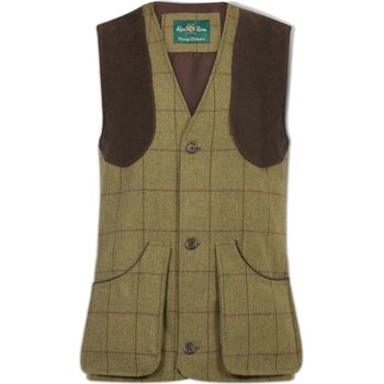 Alan Paine Rutland Mens Shooting Waistcoat, Lichen, 58 (3XL) 48"