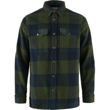 Fjällräven Canada Shirt Mens, Deep Forest / Dark Navy (662-555), S