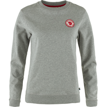 Fjällräven 1960 Logo Badge Sweater Womens, Grey / Melange (020-999), S