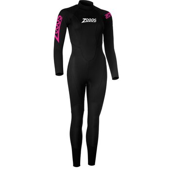 Zoggs OW Multix VL 2.5 Fullsuit Womens, Black / Pink, XS