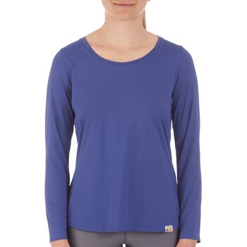 IQ UV Free Long Shirt Climate Changer Womens, Blue, S