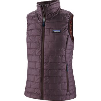 Patagonia Nano Puff Vest Womens, Obsidian Plum, M