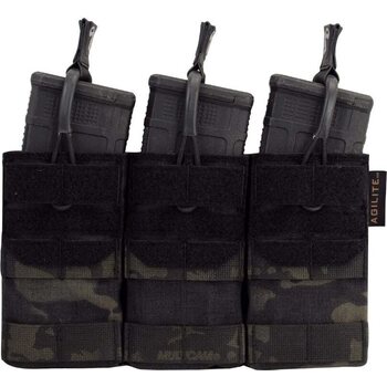 Agilite AG3™ 5.56 Triple Mag Pouch, Multicam Black