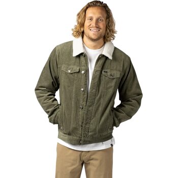 Rip Curl State Cord Jacket, Dusty Olive, M