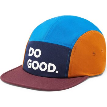 Cotopaxi Do Good 5 Panel Hat, Maritime / Wine, One Size