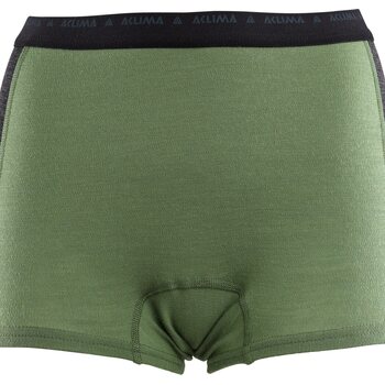 Aclima Warmwool Boxer Shorts Womens, Dill / Marengo, XL