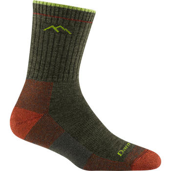 Darn Tough Hiker Micro Crew Midweight Hiking Sock Womens, Forest, S (EUR 35-37.5), Cushion