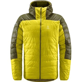 Haglöfs L.I.M Down Hood Mens, Aurora / Olive Green, M