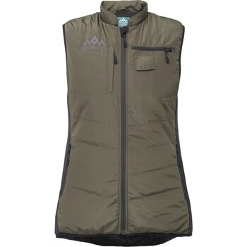 Heat Experience Heated Hunting Vest Womens, Green / Black, M