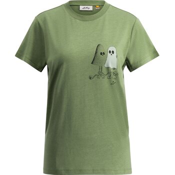 Lundhags Järpen Printed T-Shirt Womens, Birch Green (62000), L