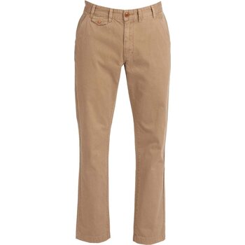 Barbour Neuston Twill Trousers, Stone, 34, Regular