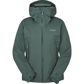 Rab Firewall Light Jacket Womens, Green Slate, L (UK 14)