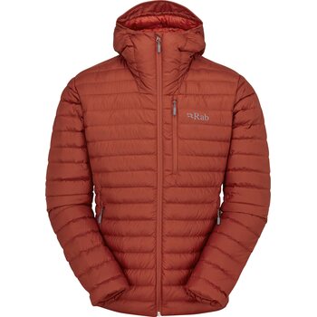 RAB Microlight Alpine Down Jacket Mens, Tuscan Red, XL