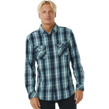 Rip Curl SWC Flannel Shirt Mens, Dark Navy, M