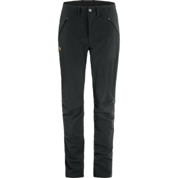 Fjällräven Abisko Trail Stretch Trousers Womens, Black (550), 42, Regular 32"