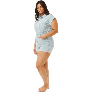 Rip Curl Venice Romper Womens, Light Blue, M