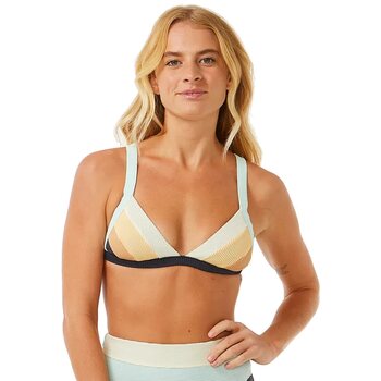 Rip Curl Block Party Spliced Fixed Tri Women, Navy, M