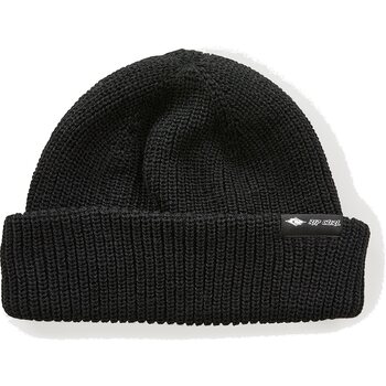 Rip Curl Fade Out Icon Shallow Beanie, Black, One Size